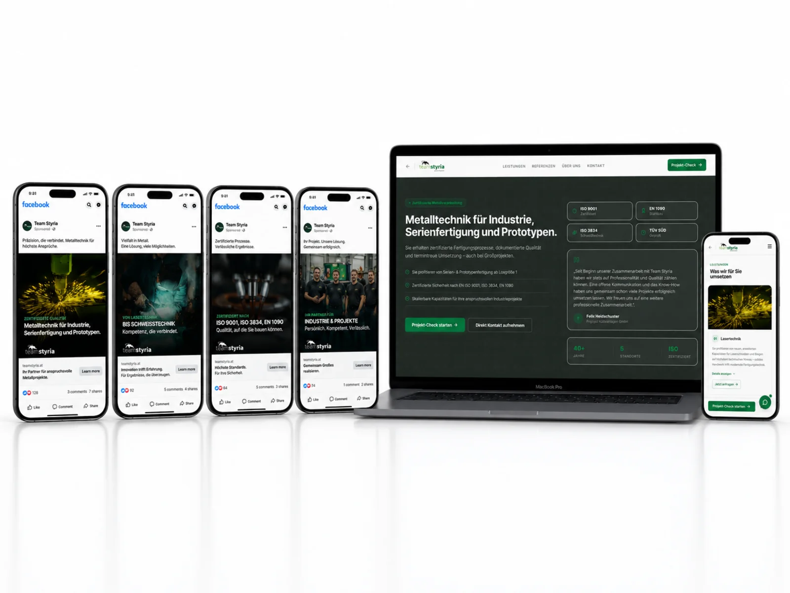 Team Styria — Meta-Kampagnen & Website